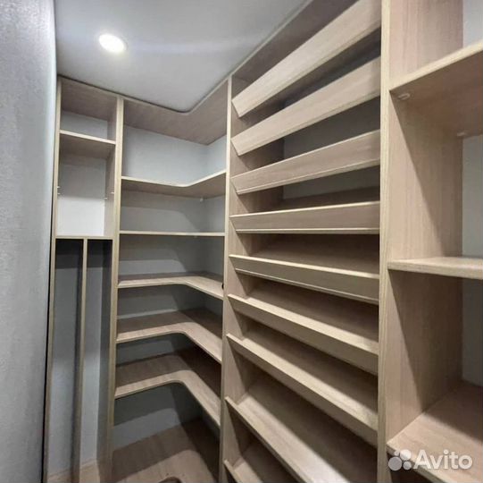 Гардеробная на заказ с гарантией 12 месяцев