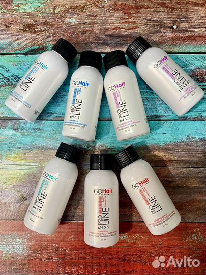 Набор пробников бальзамов и шампуней GC по 50мл