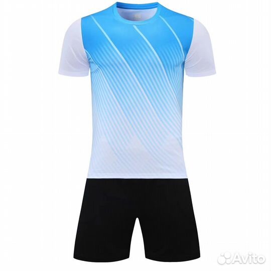 Форма футбольная Blue/White, XL (170-175)
