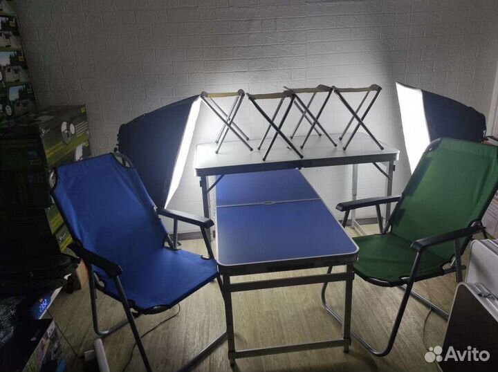 Столы и стулья туристические складные
