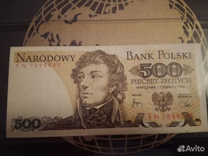 Банкнота Польша