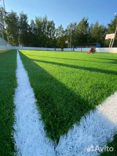 Трава искусственная для футбольного поля