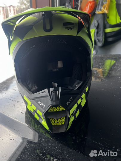 Шлем кроссовый бу