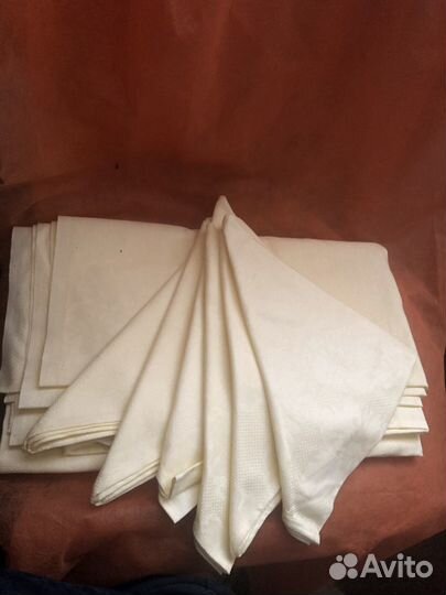 Скатерть с 6 салфетками 100 коттон СССР