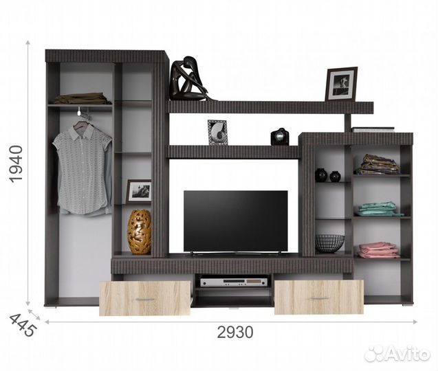 Стенка в гостиную 