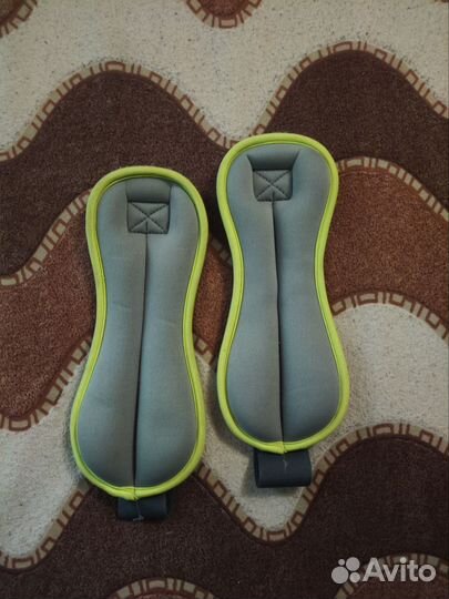 Утяжелители на ноги по 1кг