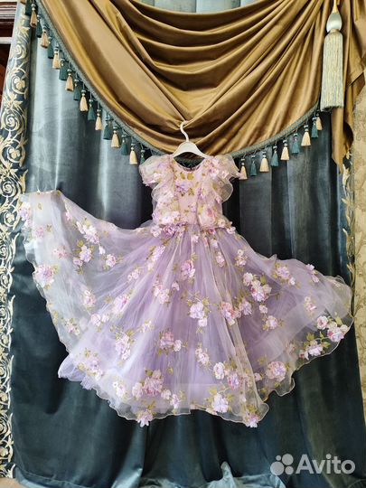 Платье для девочки 122 128