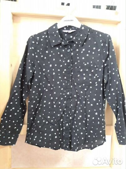 Рубашка школьная для девочки 140