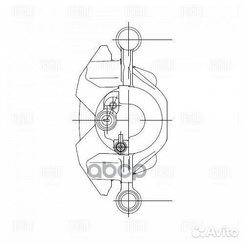 Суппорт торм. для а/м Mazda 6 (02) перед. прав