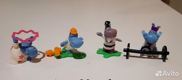 Фигурки из киндера и чуча чупса