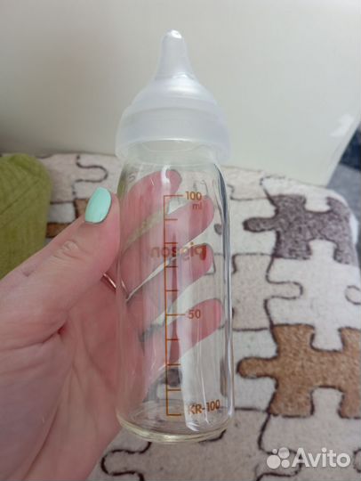 Pigeon бутылочка для маловесных. 100мл.стекло