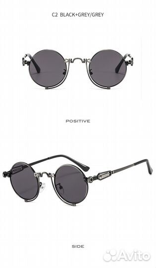 Очки винтаж, готика