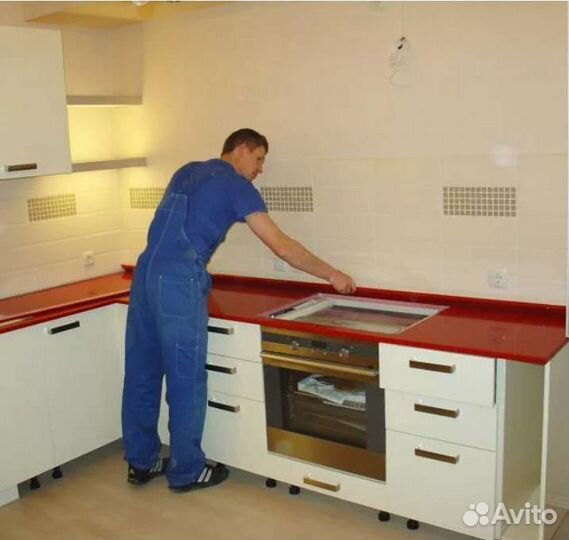 Сборка кухни. Сборка мебели