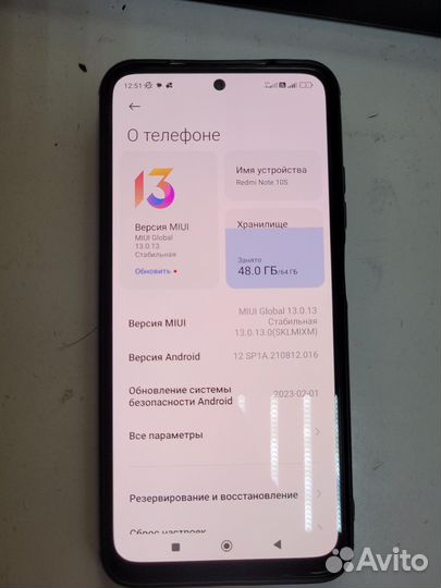 Xiaomi redmi note 10S 6/64GB