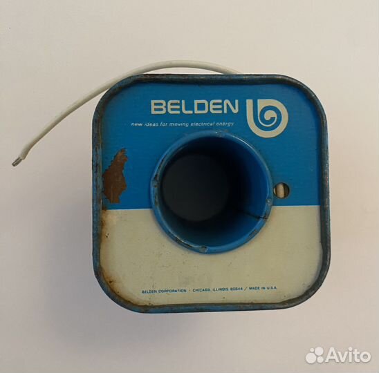 Винтажный кабель 1960 США Belden чилийская медь