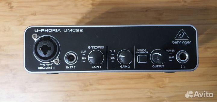 Behringer u-phoria umc22