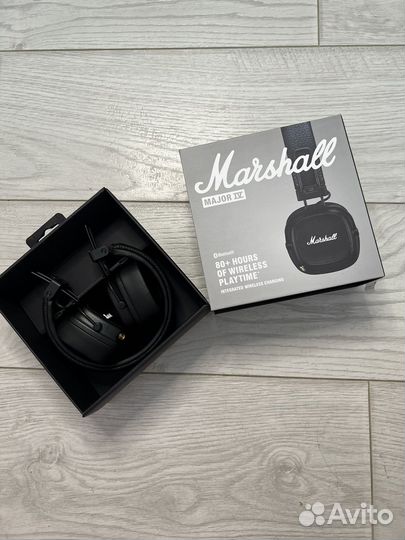 Беспроводные наушники marshall major iv black