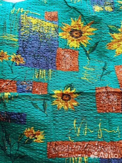 Новый постельный набор 1,5-спальный Подсолнухи