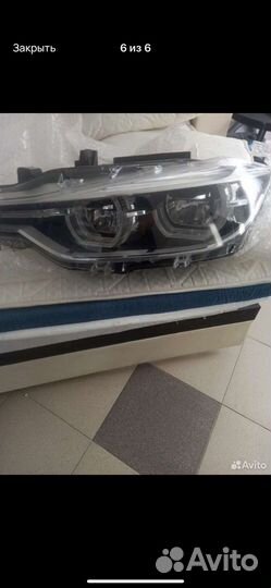 LED фары на bmw f30 рестайлинг