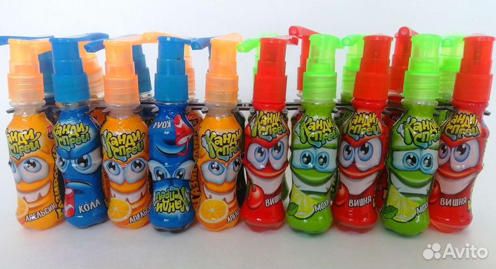 Жидкая конфета спрей Газировка 25 мл 20 штук