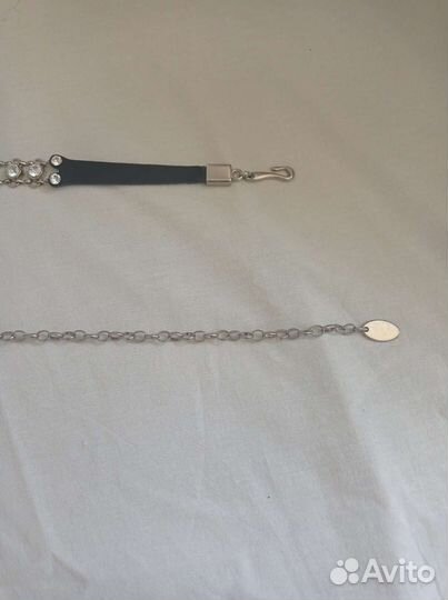 Ремень со стразами y2k