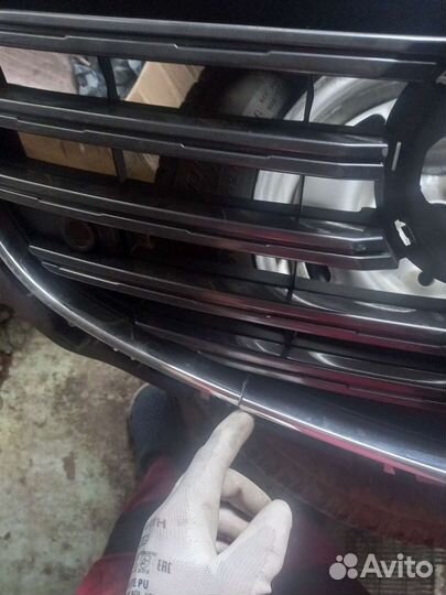 Решетка передняя Мазда сх5 рестайл 2015-2017г