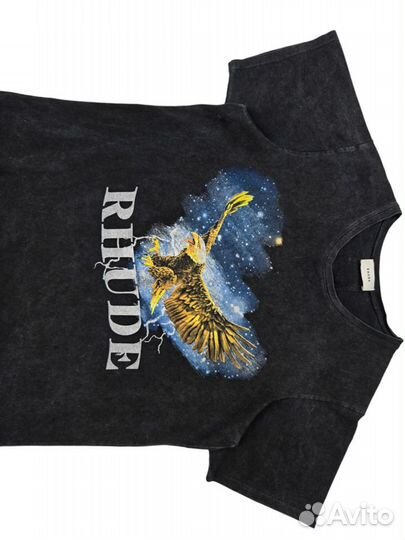 Футболка rhude eagle SKY. оригинал