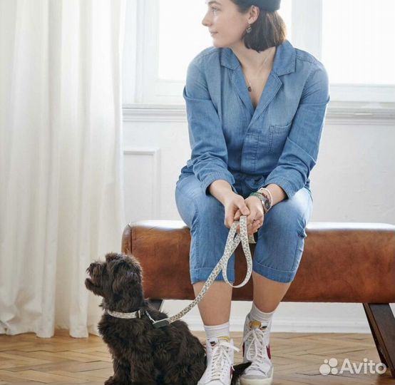 Поводок для собак hunter флуорисцентный 120 см