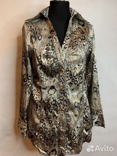 Рубашка женская леопард 2 цвета