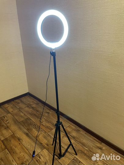 Кольцевая лампа, свет для съемки, диаметр 26 см