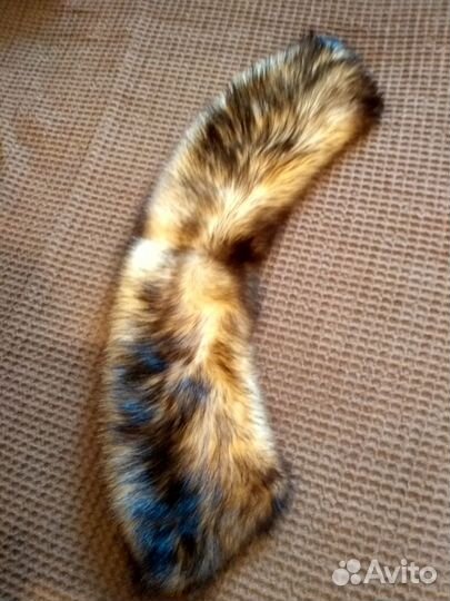Воротник мех хоря новый