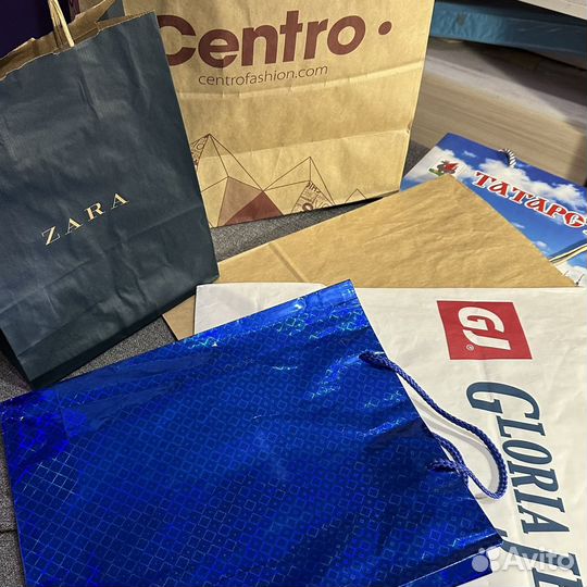 Пакеты крафтовые