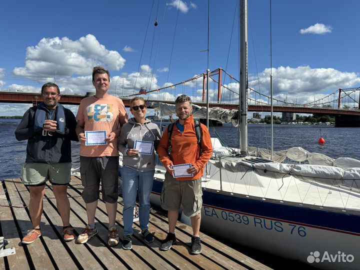 Обучение на парусной яхте курс Яхтенный Матрос