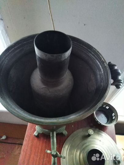 Самовар на дровах СССР 4-5 литров. Доставка