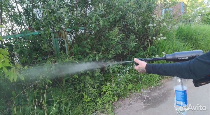 Мойка высокого давления на аккумуляторе мощные 21V