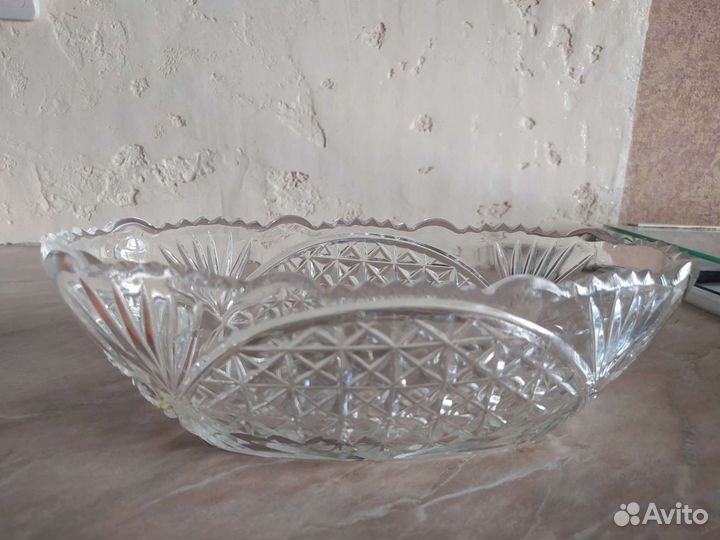 Ваза хрустальная СССР