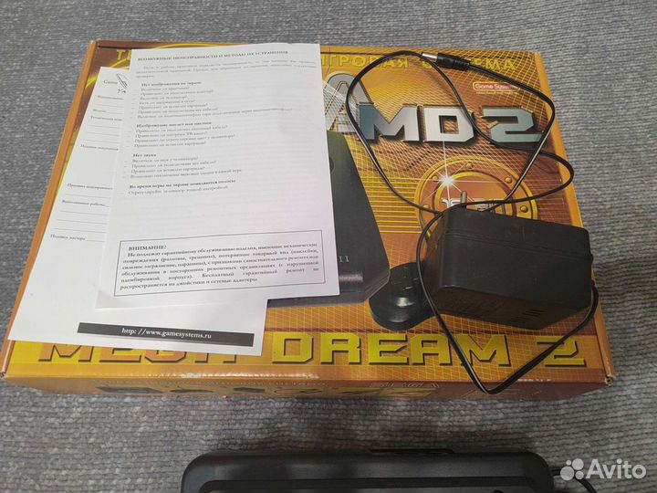 Sega Mega drive 2 + игры