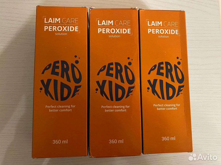 Пероксидный раствор для ночных линз