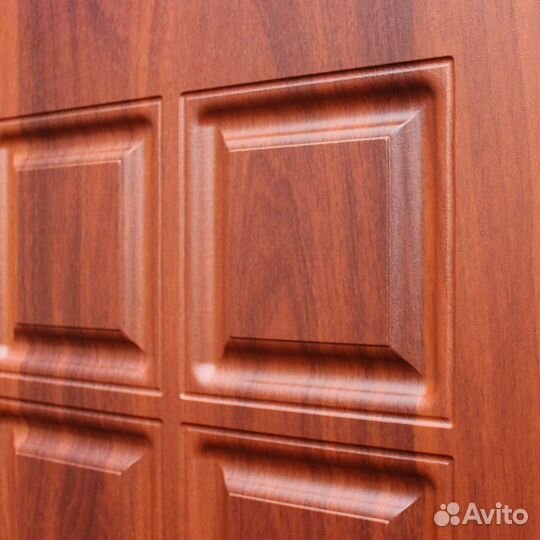 Входная двустворчатая дверь 