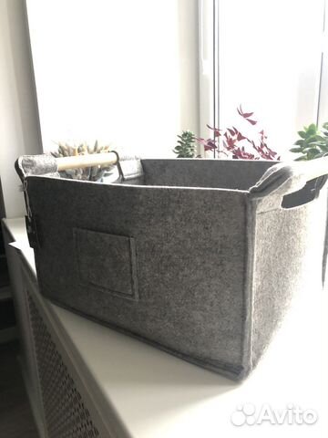 Фетровая корзина Hubsch