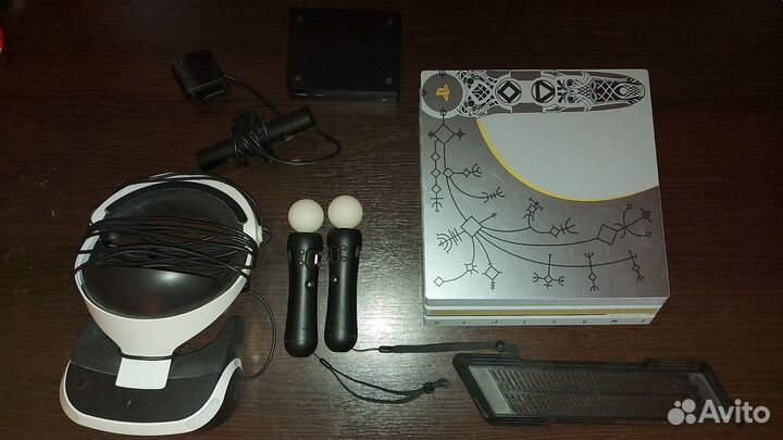 Ps4 pro, vr шлем, мувы, игры