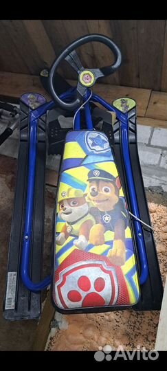 Детский снегокат бу