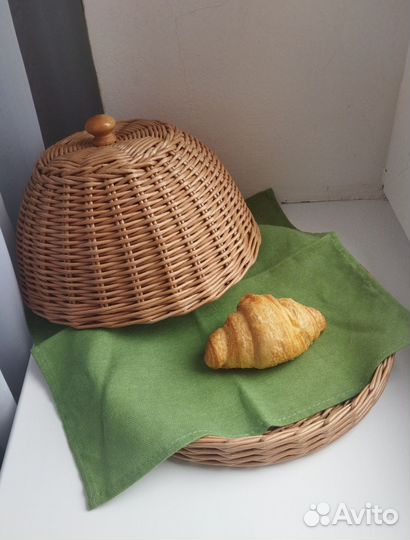 Хлебница плетеная