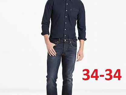 Джинсы Levis 501 34-34 оригинал