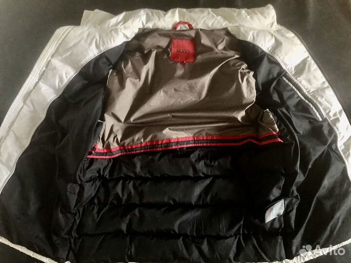 Жилетка пуховая мужская L размер hugo