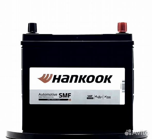 Аккумулятор hankook 6ст-45.0 (55B24L) тонк.кл