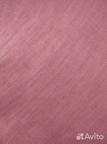 Отрез ткани лен,бархат,х/б