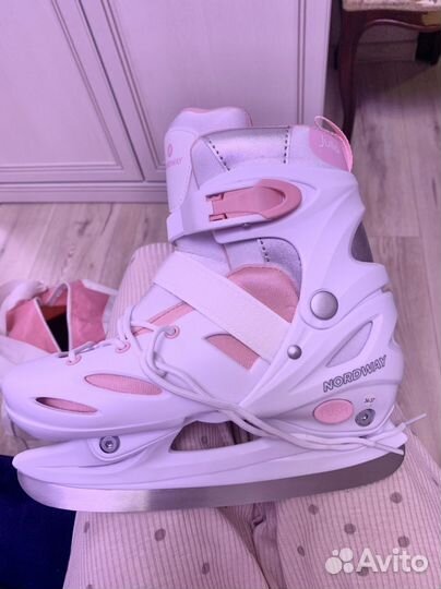 Коньки 34-37 раздвижные новые спортмастер