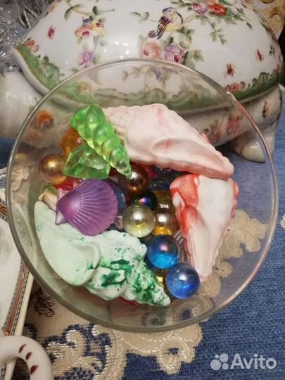 Вазы стеклянные для интерьера