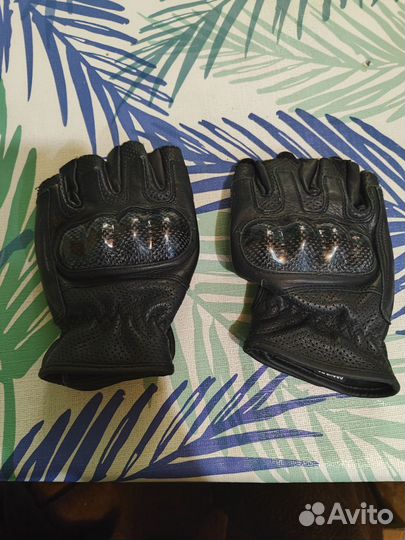 Перчатки тактические кожаные